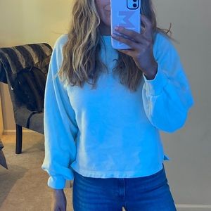 Abercrombie Crewneck Pullover in Mint Green size M